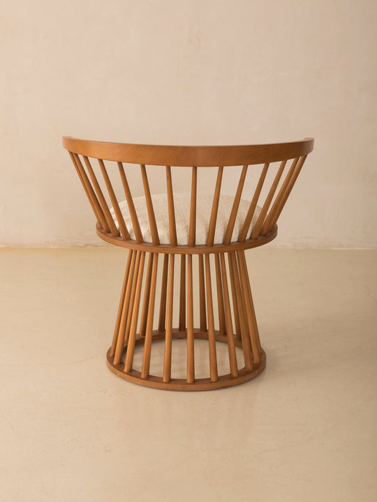 Italian beech armchair