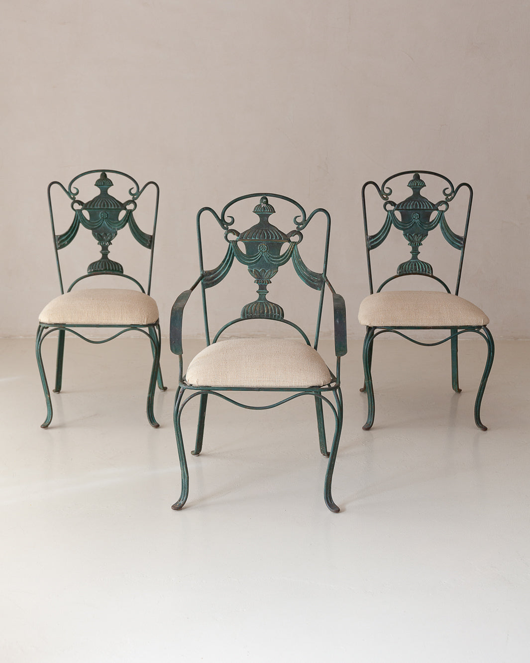 Set of 3 Roma chairs from the 40s