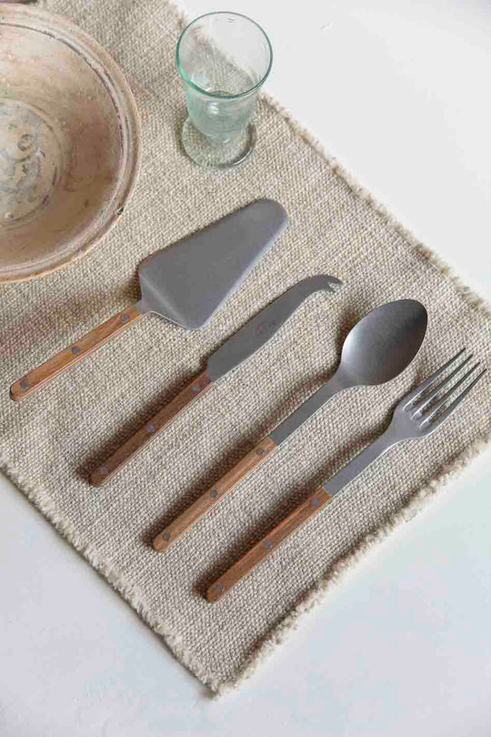 Bistrot Saber Paris Teak Serving Cutlery Set