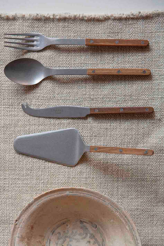 Bistrot Saber Paris Teak Serving Cutlery Set