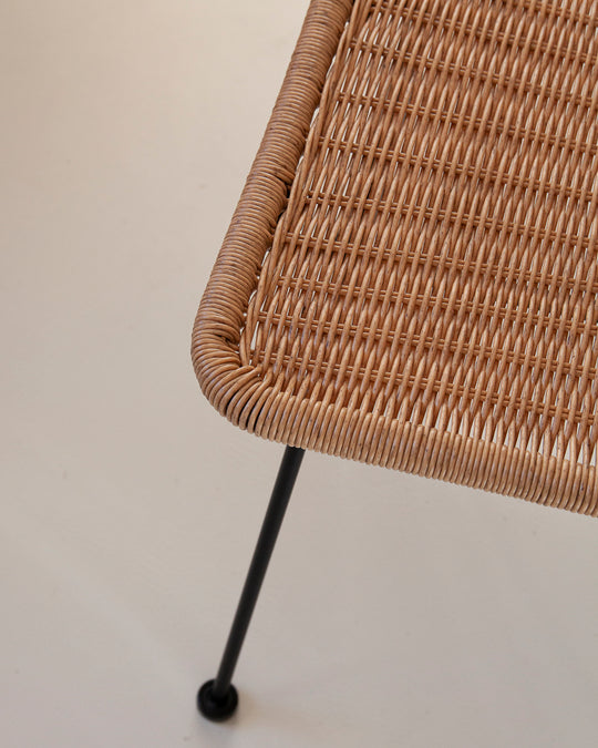 Outdoor braided chair