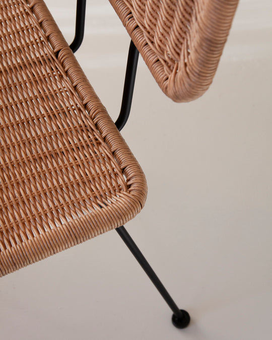 Outdoor braided chair