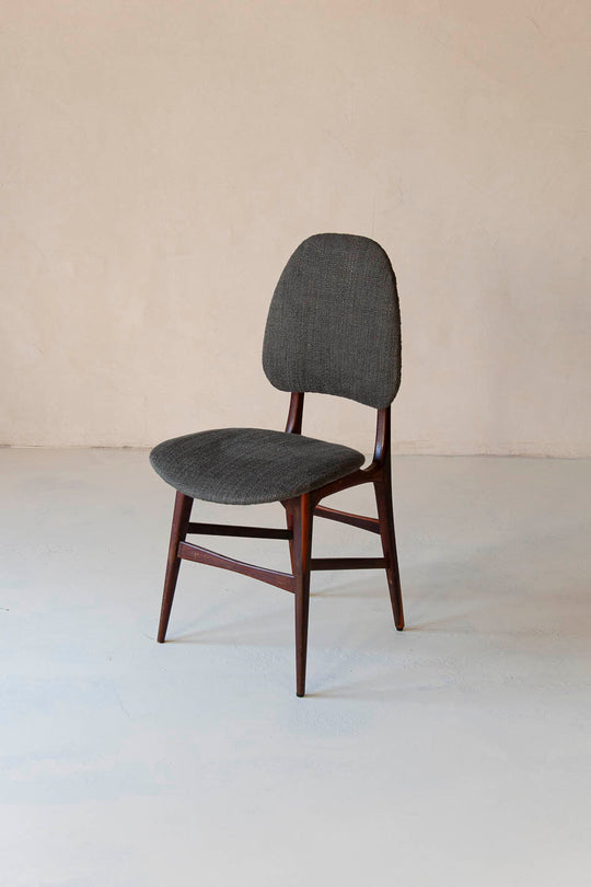 Suite with 6 Italian chaises des années 60