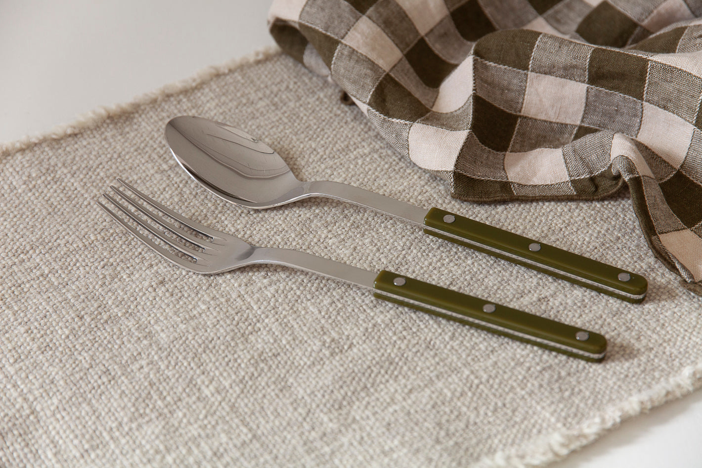 Bistrot Saber Paris Green Serving Cutlery Set