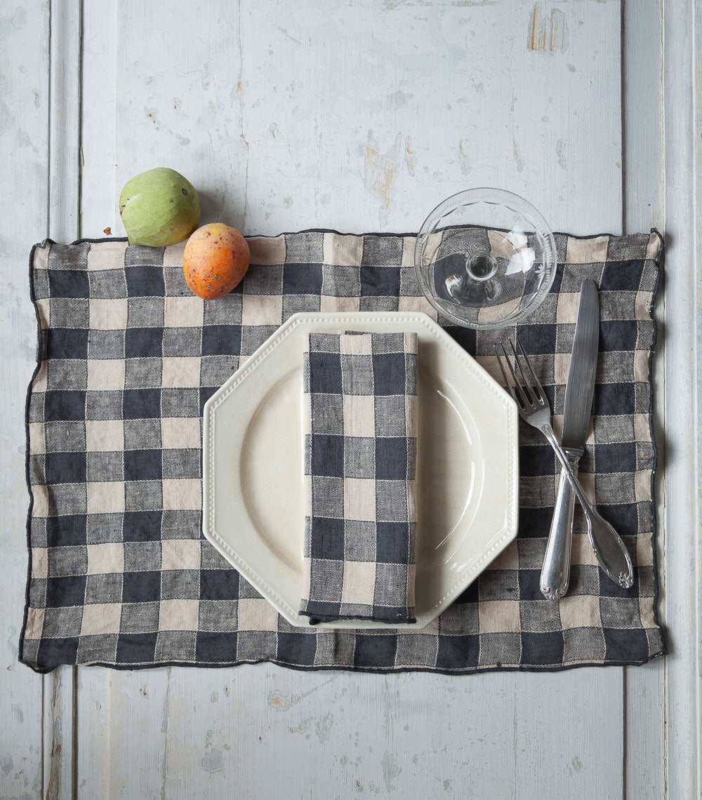 Placemat Fusain Maison de Vacances