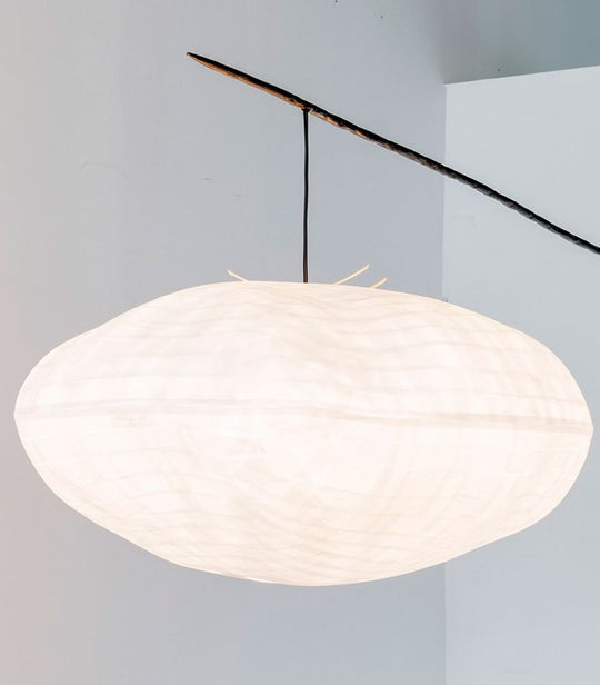 Cloud on branch wall lamp by Céline Wright