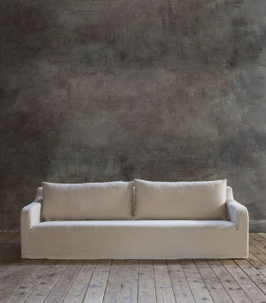 Comporta stone linen sofa Pearl