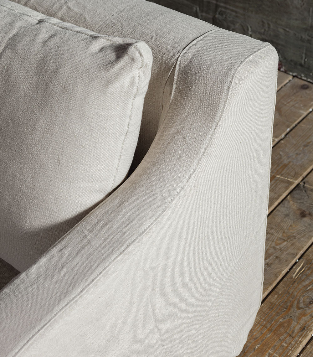 Comporta stone linen sofa Pearl