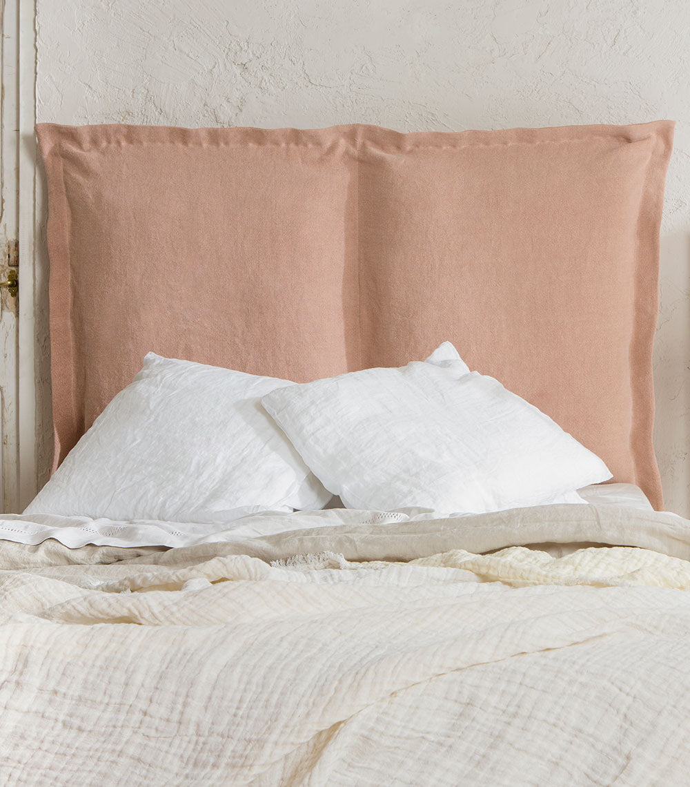 Plume nude headboard