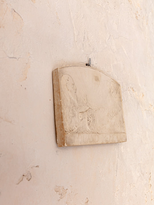 French stucco plaque from the 20s