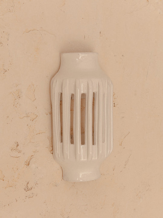 ceramic wall sconce