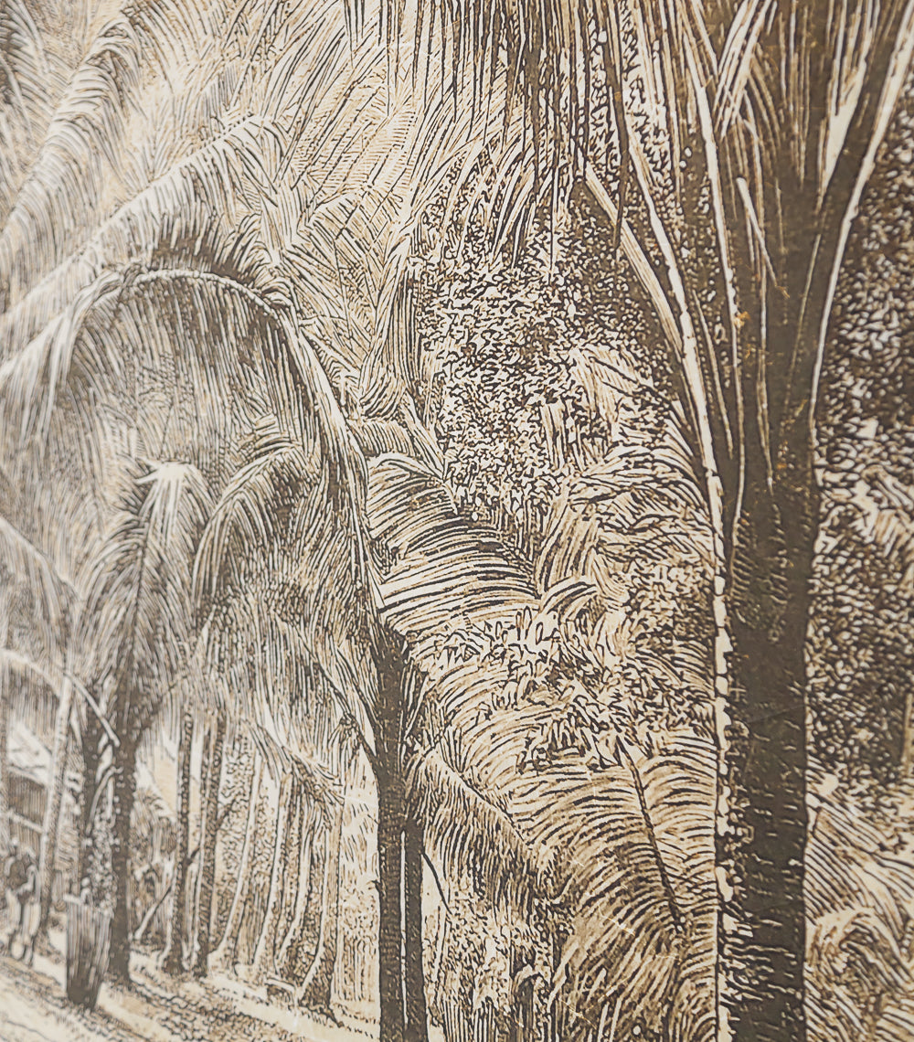 Palm tree (120x90cm)