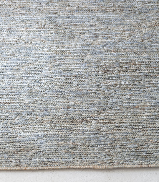 tapis de jute gris