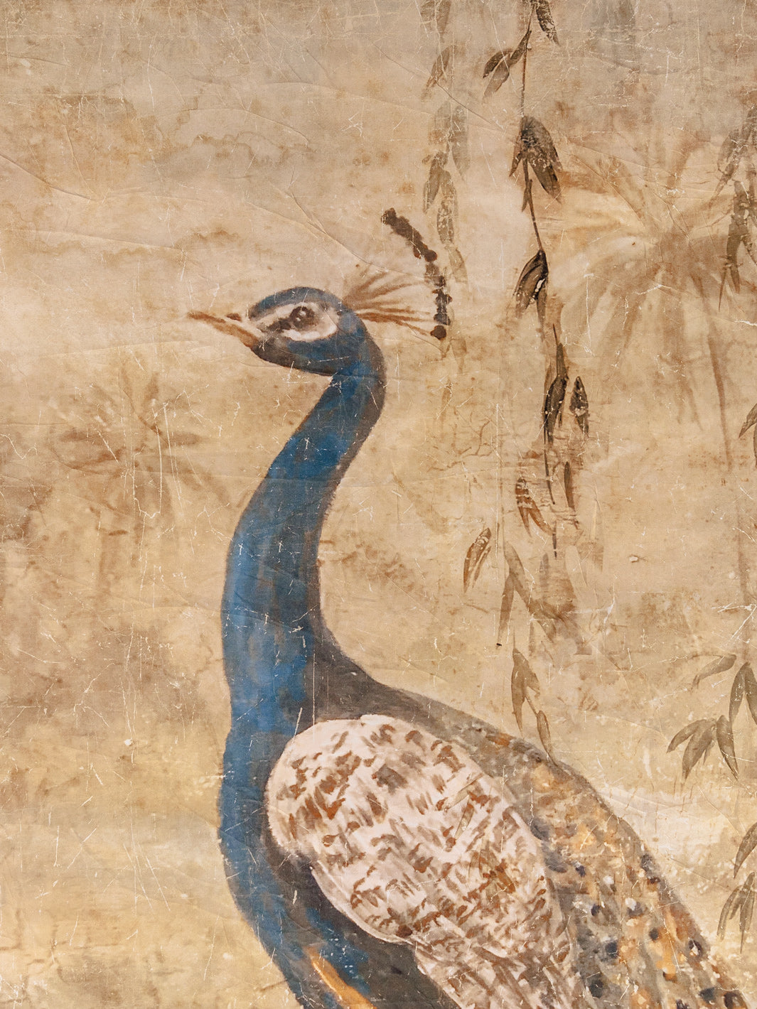 Blue Peacock (90x120cm)