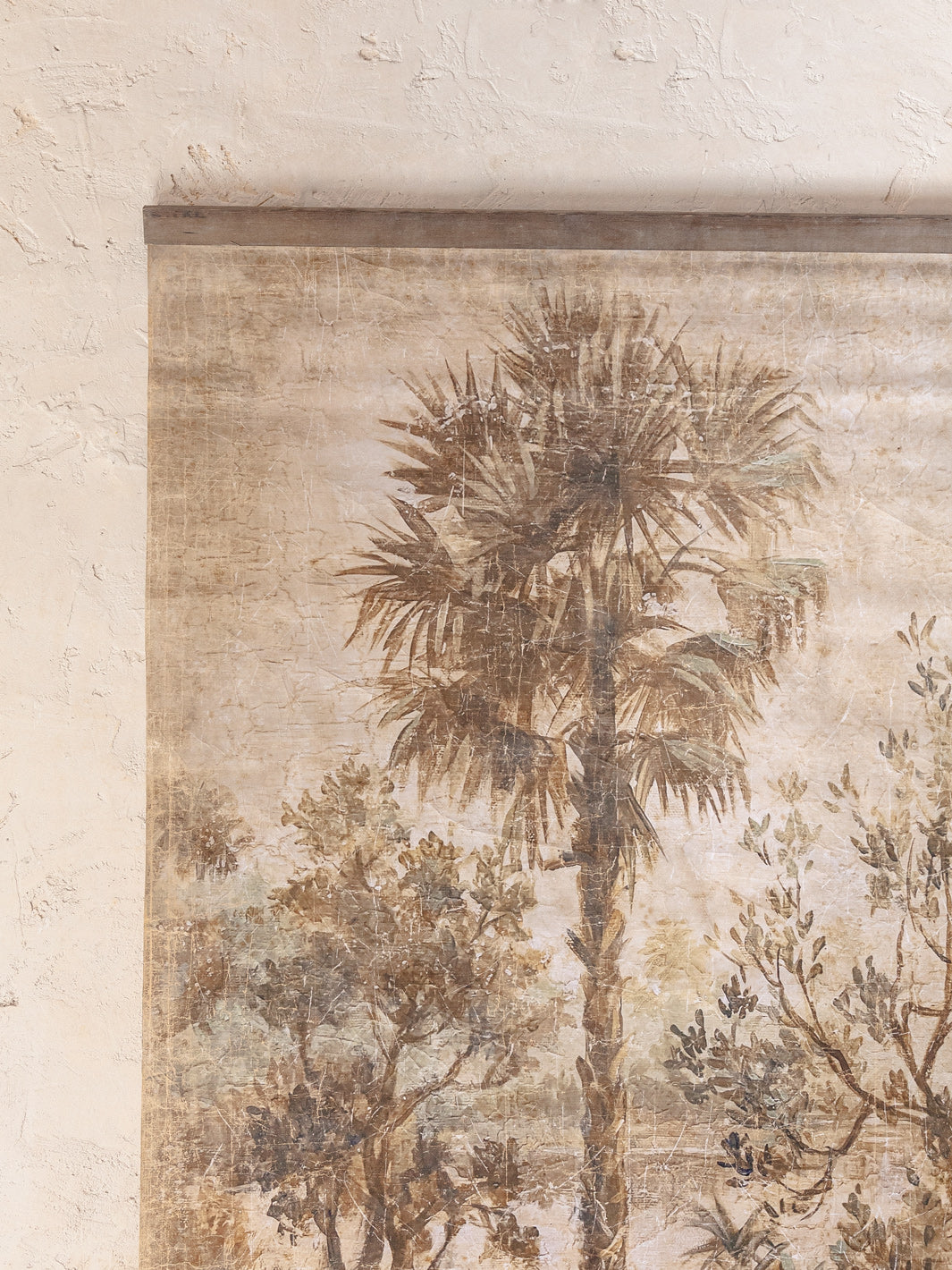 Palmiers et Fleurs (150x200cm)