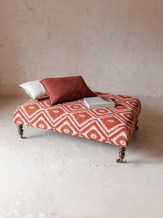 Ottoman Bench Kilim Tile