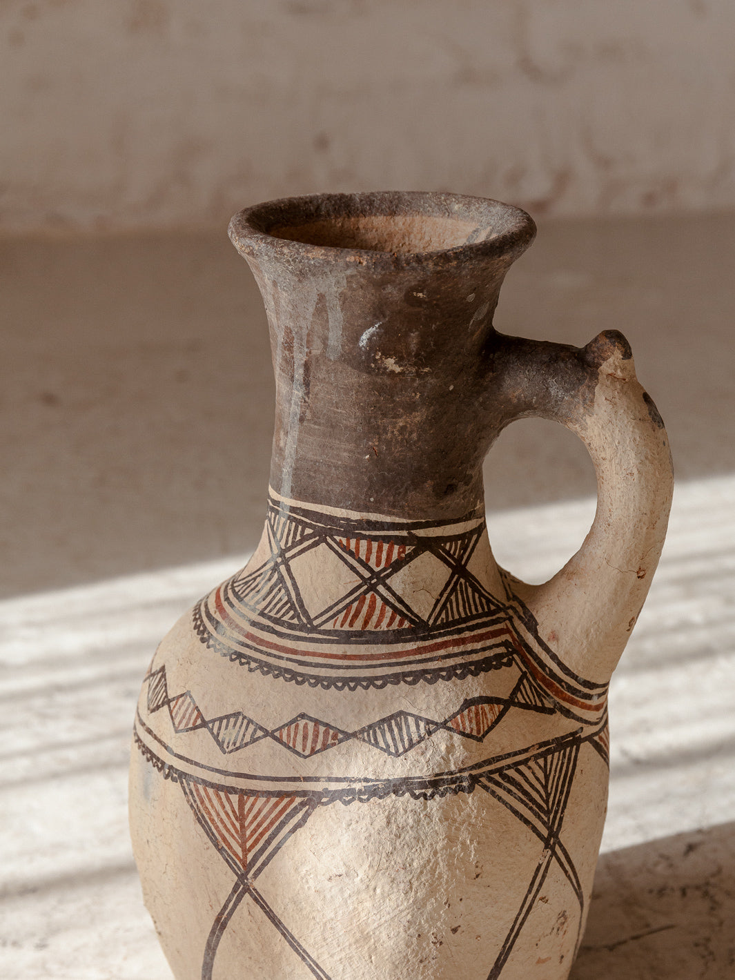 Terracotta amphora Rif S 37x21cm