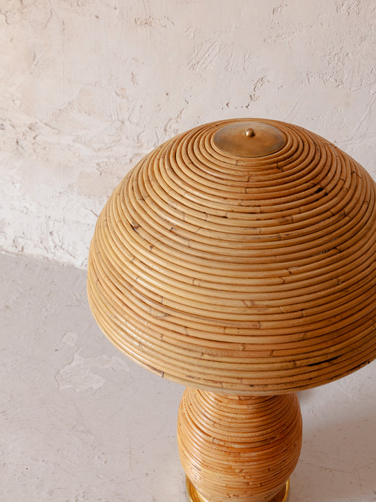 Lampe en bambou faite à la main italienne