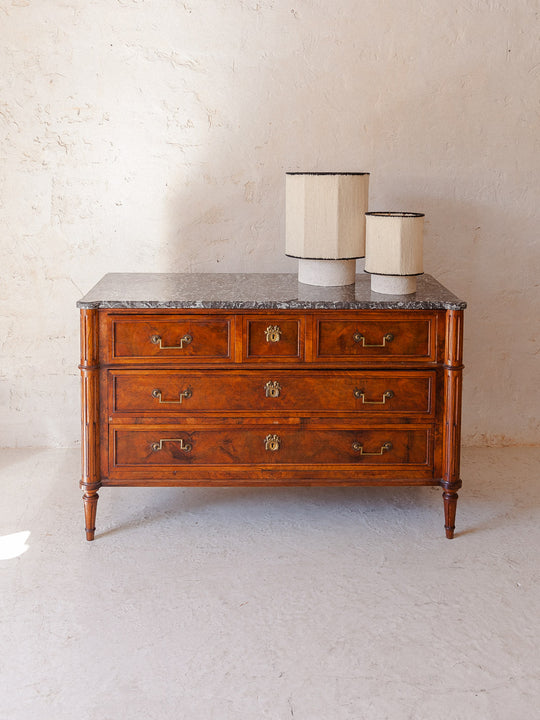 French chest of drawers fruit wood SXIX