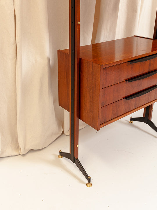 60s Italian bookcase