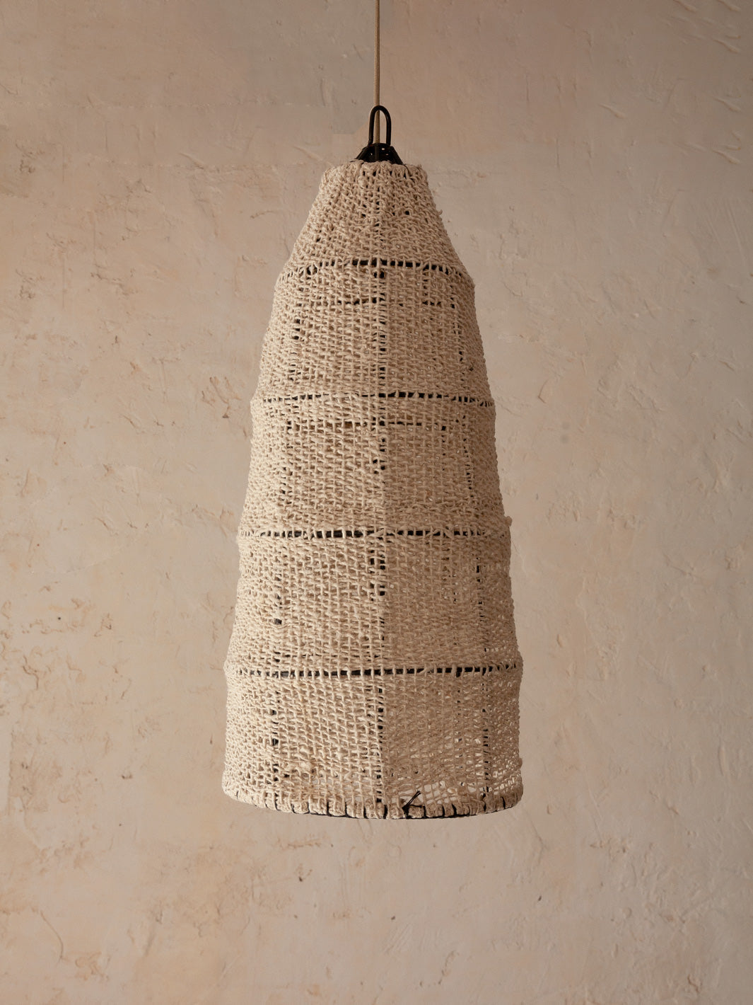 Lamp "Afghane" handmade cotton S