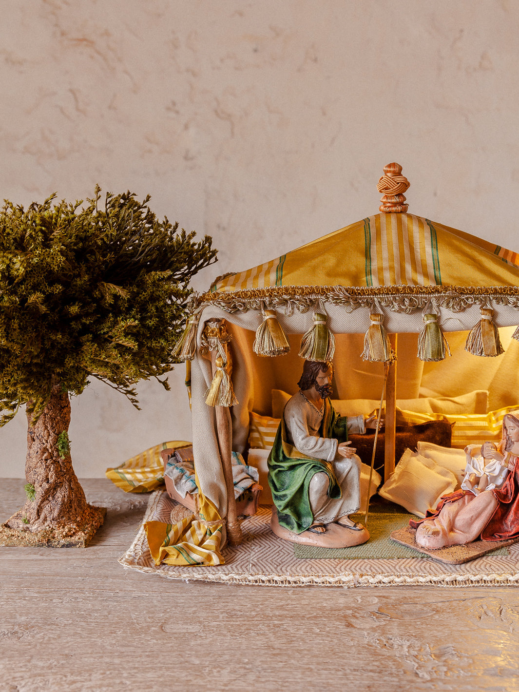 Grande crèche Shantung Jaima