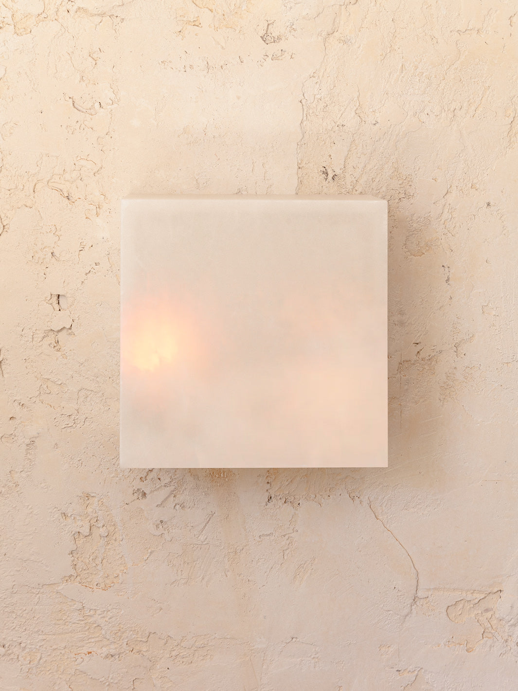 Frene white alabaster wall lamp Simone &amp; Marcel