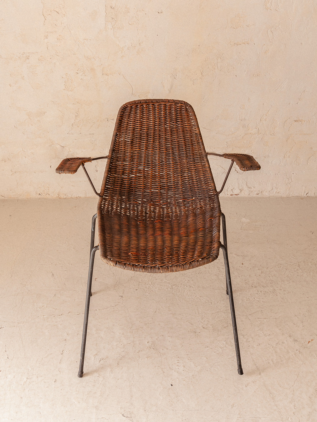 Suite de 8 chaises italiennes Campo Graffi des années 50