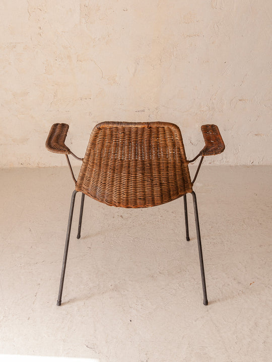 Set of 8 Italian Campo Graffi chairs from the 50s
