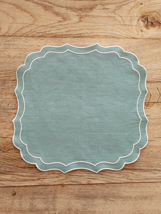 Solesmes Waxed Linen Square Placemat