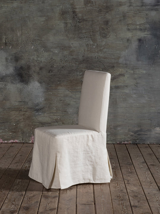 White linen Madrid chair