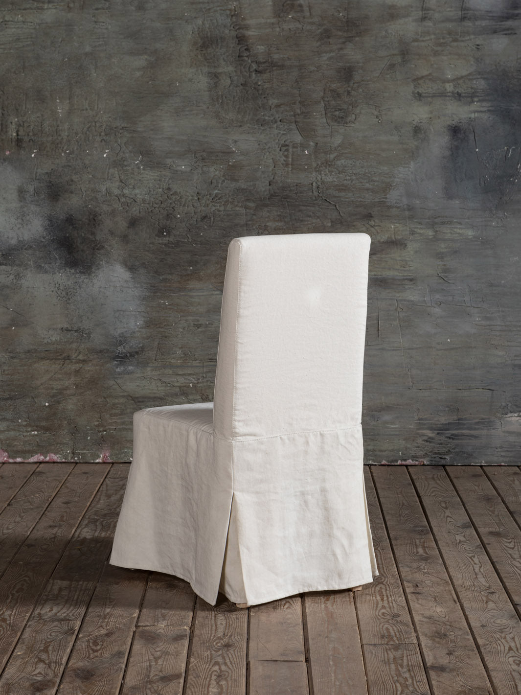 White linen Madrid chair