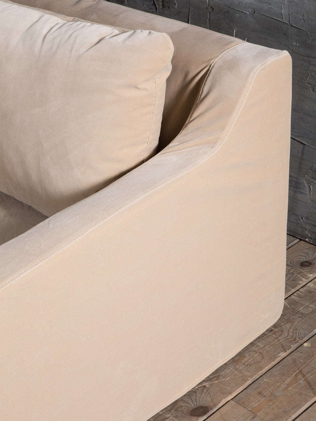 Comporta velvet sofa cover