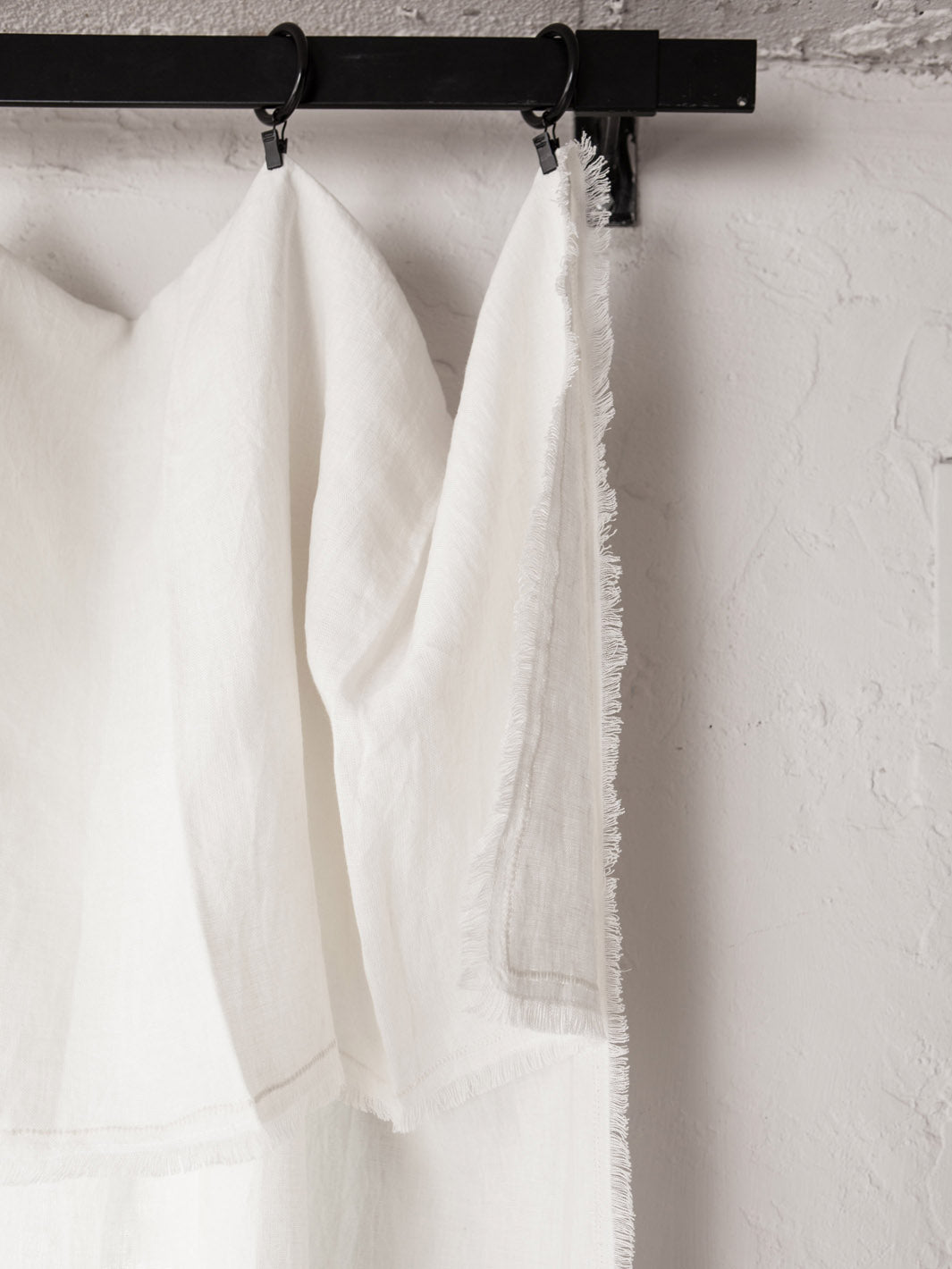 Cortina lino Paintbrush Nuit noire